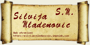 Silvija Mladenović vizit kartica